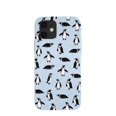 Powder Blue Waddles iPhone 12/ iPhone 12 Pro Case