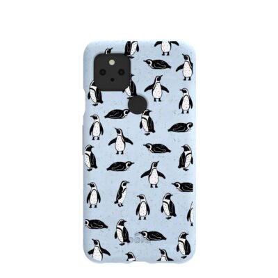 Powder Blue Waddles Google Pixel 5 Case