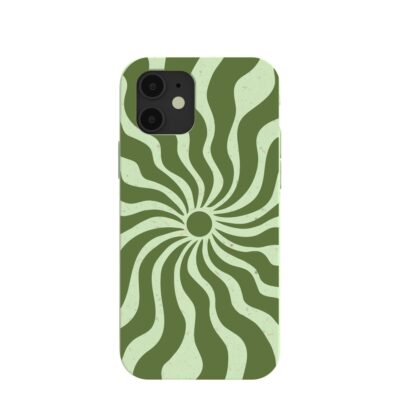 Sage Green Watermelon Time Warp iPhone 12/ iPhone 12 Pro Case