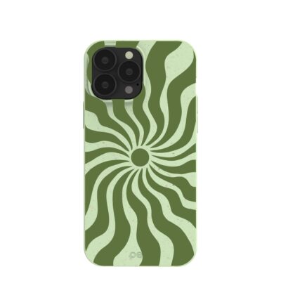 Sage Green Watermelon Time Warp iPhone 13 Pro Max Case