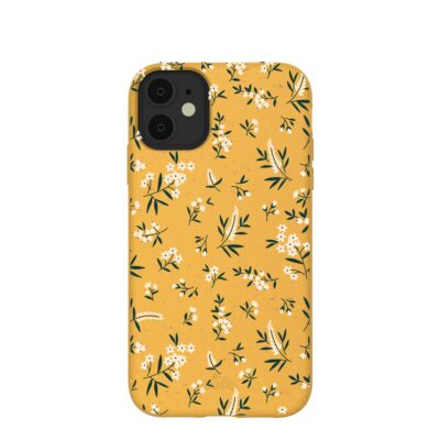 Honey White Posies iPhone 11 Case