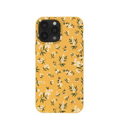 Honey White Posies iPhone 13 Pro Max Case