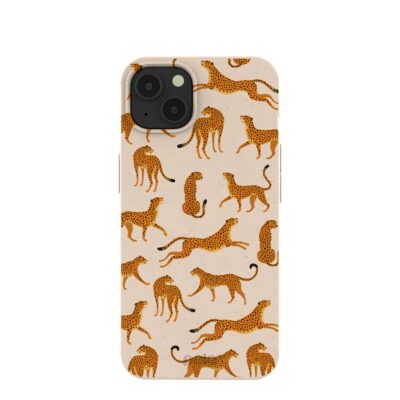 Seashell Wild Cats iPhone 13 Case