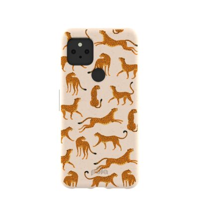 Seashell Wild Cats Google Pixel 5 Case