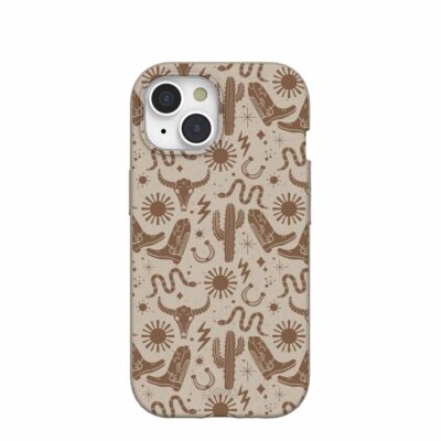 London Fog Wild West iPhone 15 Case